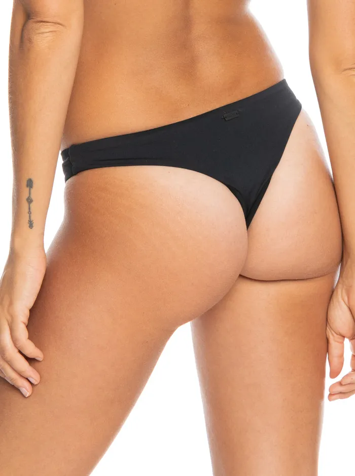 Roxy Bikini Bottoms Beach Classics Mini Bikini Bottoms Anthracite 8211 Womens
