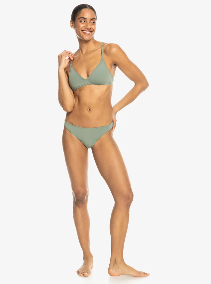 Roxy Bikini Bottoms Beach Classics Moderate Bikini Bottoms Agave Green 8211 Womens