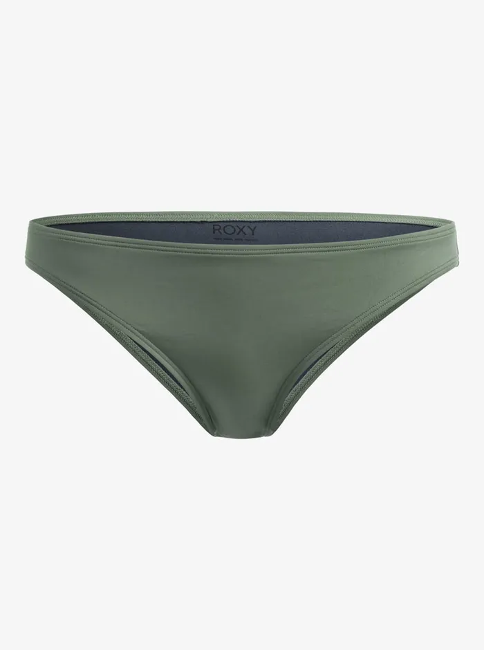 Roxy Bikini Bottoms Beach Classics Moderate Bikini Bottoms Agave Green 8211 Womens