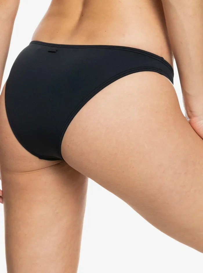 Roxy Bikini Bottoms Beach Classics Moderate Bikini Bottoms Anthracite 8211 Womens