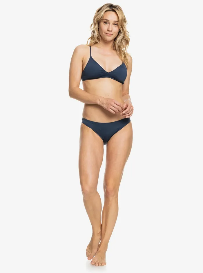 Roxy Bikini Bottoms Beach Classics Moderate Bikini Bottoms Mood Indigo 8211 Womens
