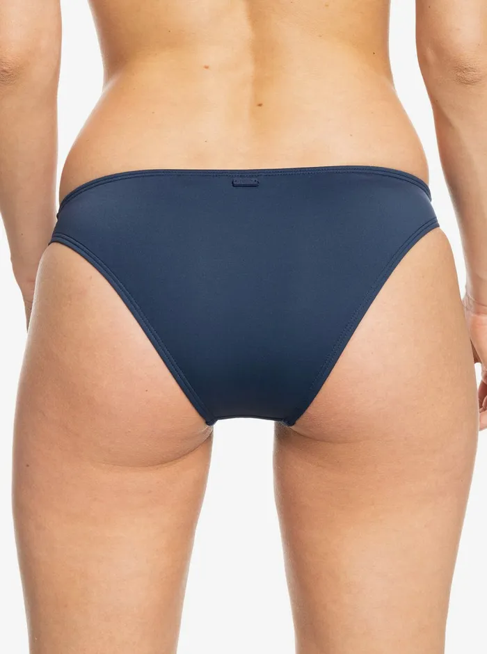 Roxy Bikini Bottoms Beach Classics Moderate Bikini Bottoms Mood Indigo 8211 Womens