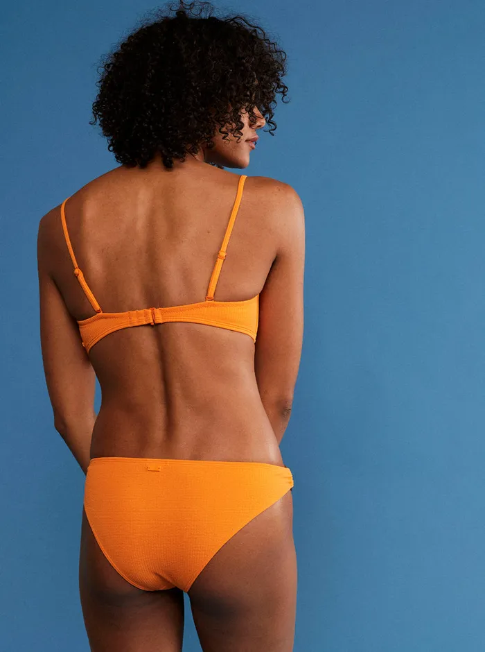 Roxy Bikini Bottoms Color Jam Bikini Bottoms Tangelo 8211 Womens