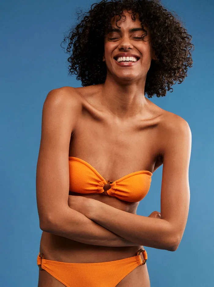 Roxy Bikini Bottoms Color Jam Bikini Bottoms Tangelo 8211 Womens