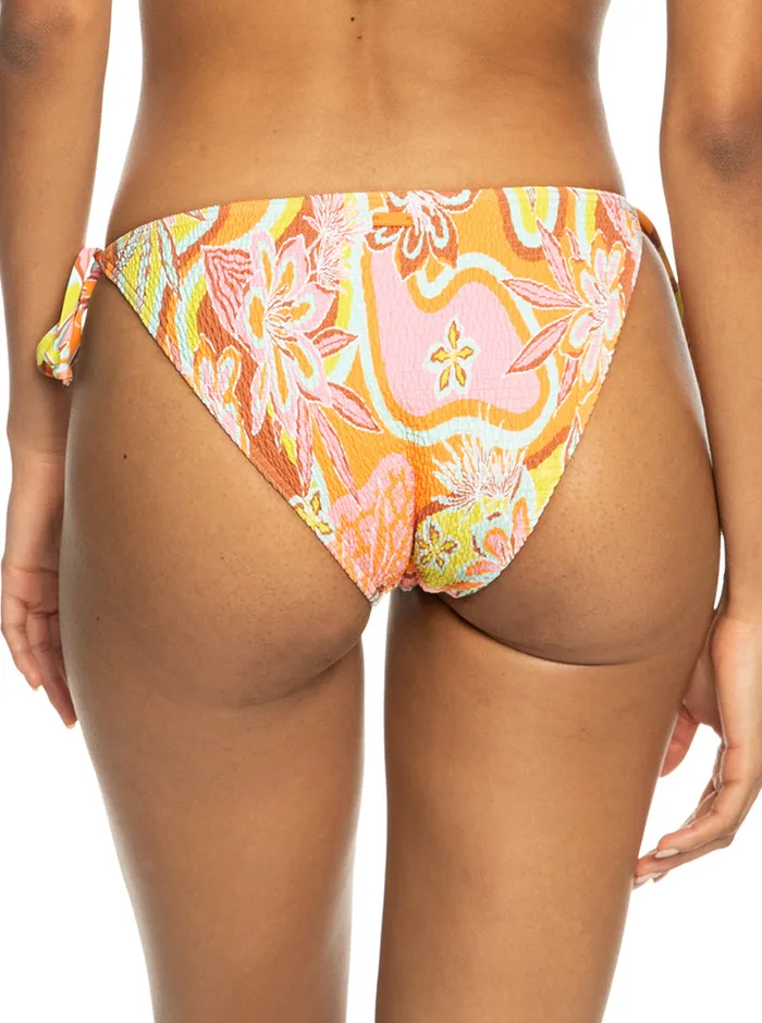 Roxy Bikini Bottoms Floraldelic Bikini Bottoms Mock Orange Roxy Delic 8211 Womens