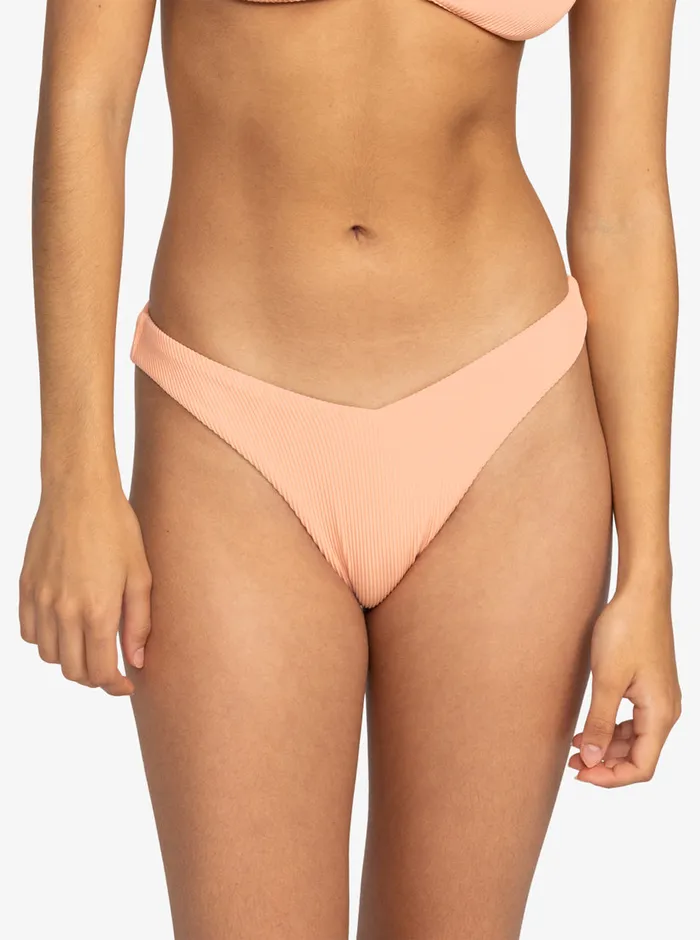 Roxy Bikini Bottoms Love Cheeky Bikini Bottoms Salmon 8211 Womens
