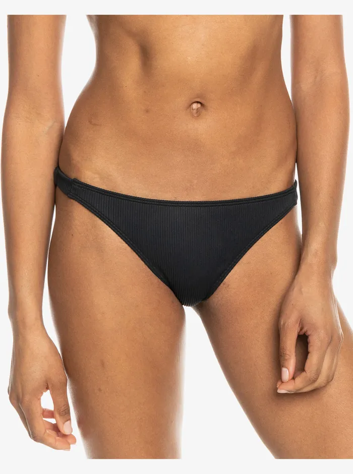 Roxy Bikini Bottoms Rib Love The Goofy Bikini Bottoms Anthracite 8211 Womens
