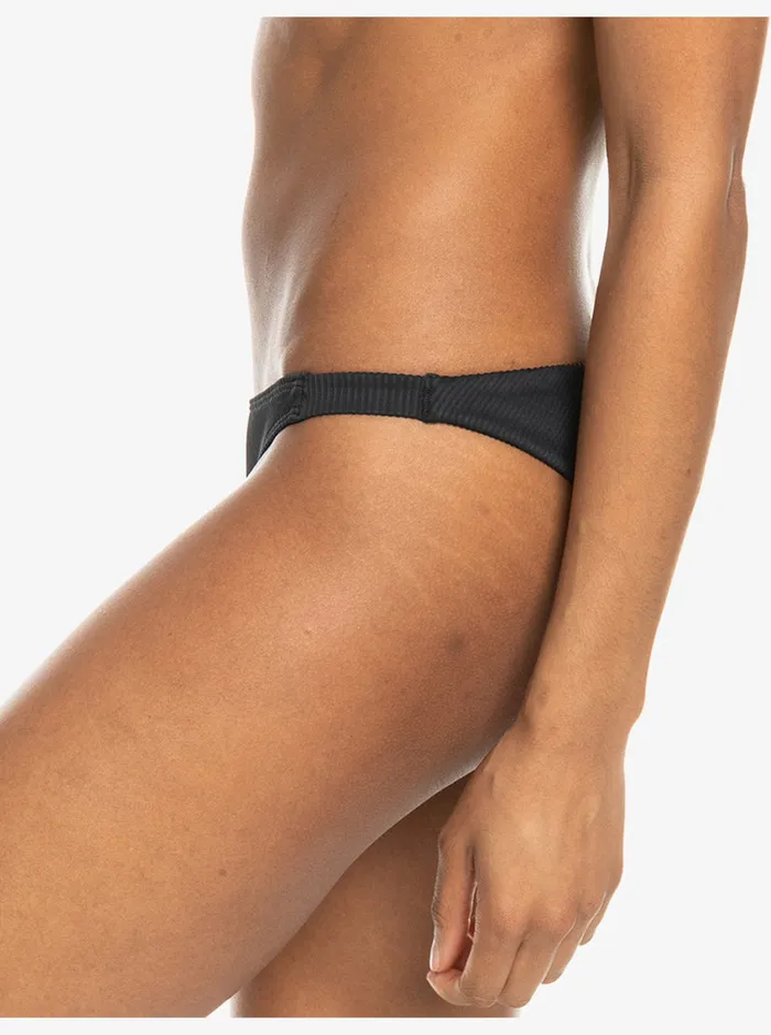 Roxy Bikini Bottoms Rib Love The Goofy Bikini Bottoms Anthracite 8211 Womens