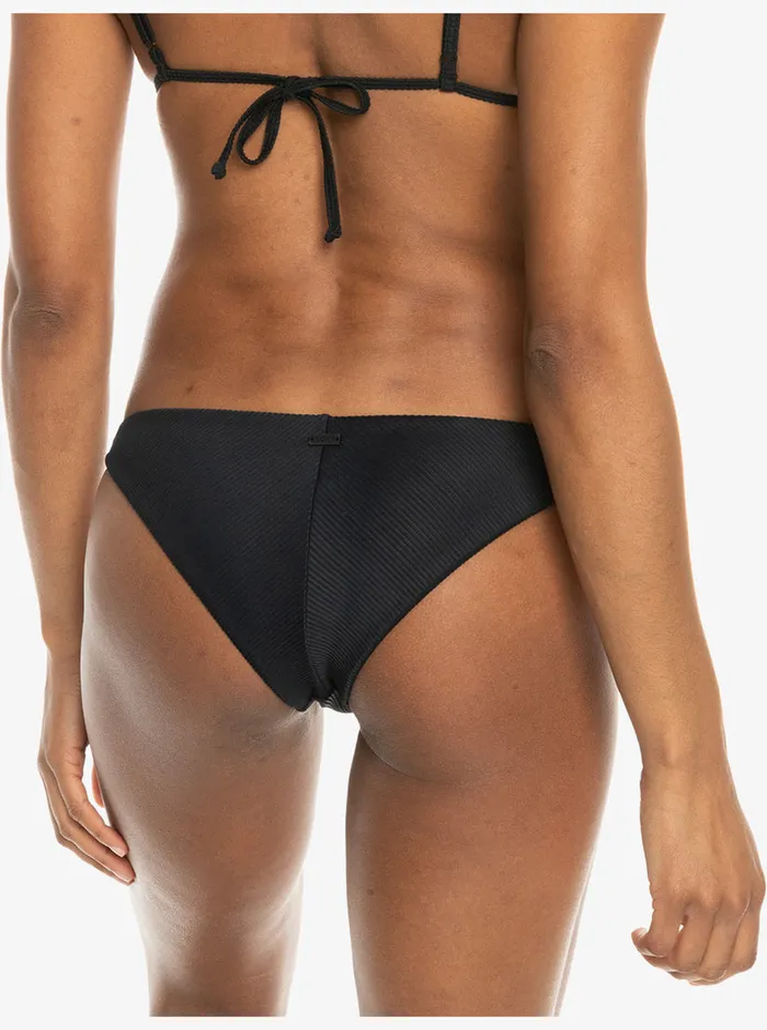 Roxy Bikini Bottoms Rib Love The Goofy Bikini Bottoms Anthracite 8211 Womens