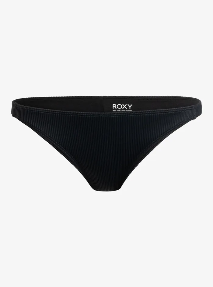 Roxy Bikini Bottoms Rib Love The Goofy Bikini Bottoms Anthracite 8211 Womens