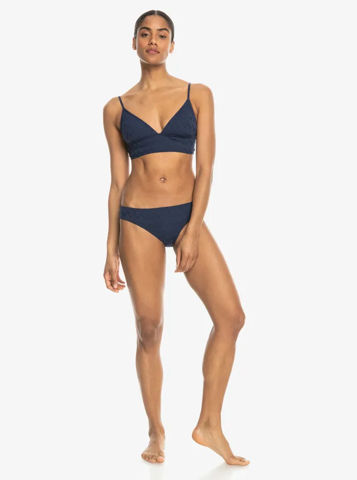 Roxy Bikini Tops Current Coolness Tank Triangle Bikini Top Naval Academy 8211 Womens