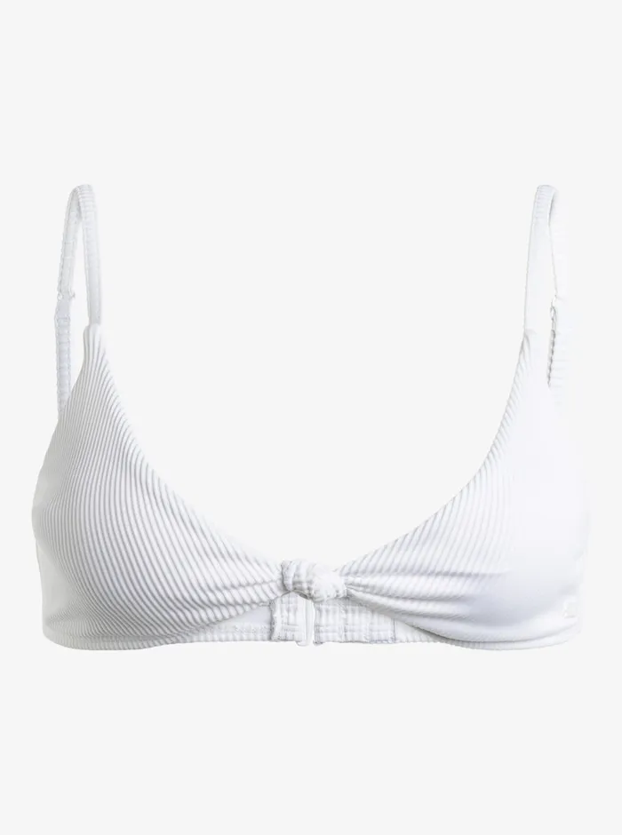 Roxy Bikini Tops Love The Surf Knot Bikini Top Bright White 8211 Womens
