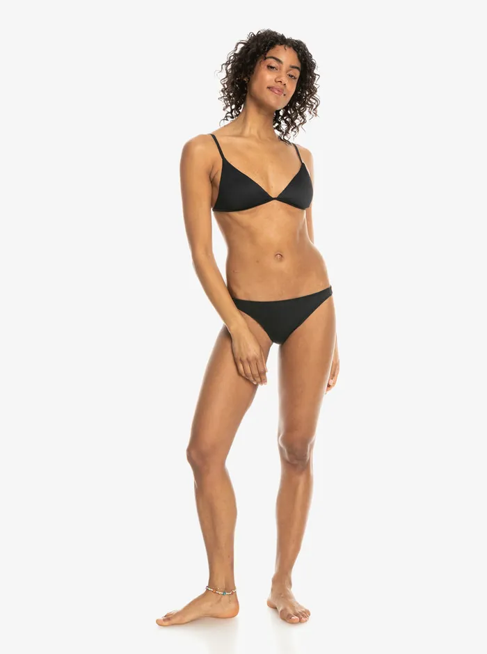 Roxy Bikini Tops Rib Love The Quiver Bikini Top Anthracite 8211 Womens