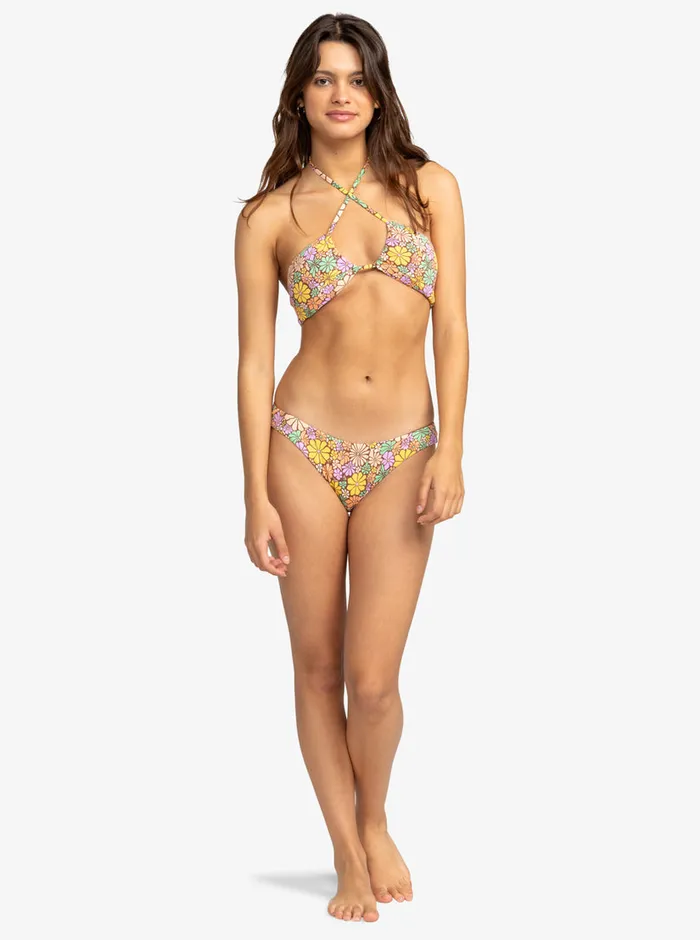 Roxy Bikinis All About Sol Bandeau Bikini Top Root Beer All About Sol Mini 8211 Womens