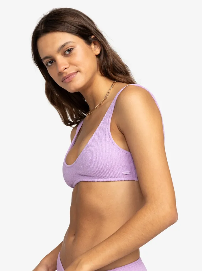 Roxy Bikinis Aruba Bralette Bikini Top Crocus Petal 8211 Womens