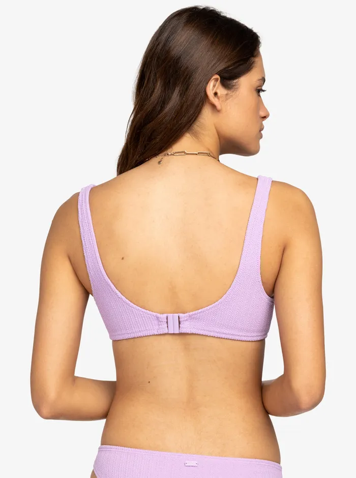 Roxy Bikinis Aruba Bralette Bikini Top Crocus Petal 8211 Womens