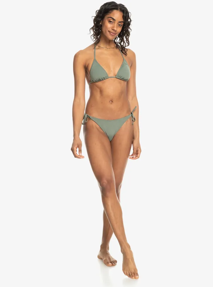 Roxy Bikinis Beach Classics Cheeky Bikini Bottoms Agave Green 8211 Womens