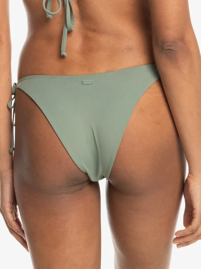 Roxy Bikinis Beach Classics Cheeky Bikini Bottoms Agave Green 8211 Womens