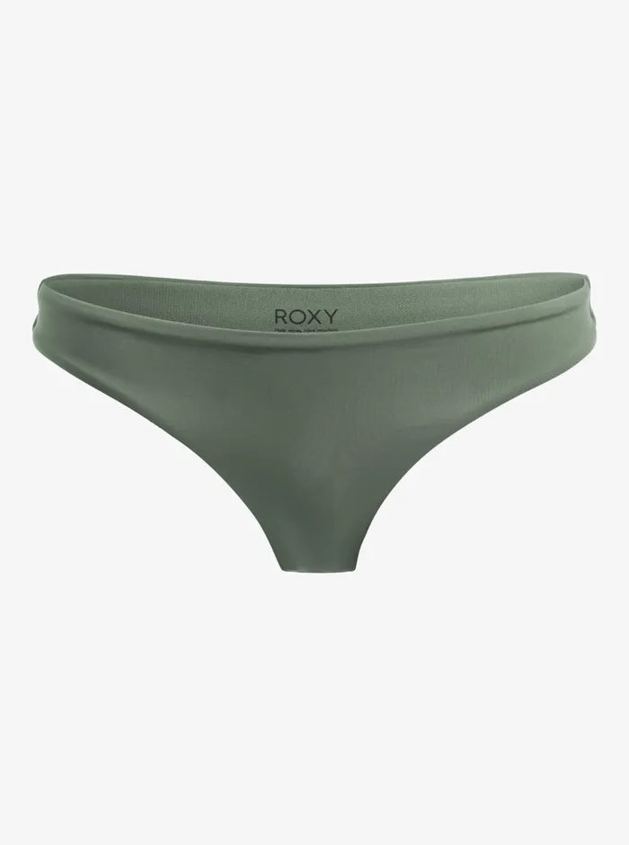 Roxy Bikinis Beach Classics Mini Bikini Bottoms Agave Green 8211 Womens