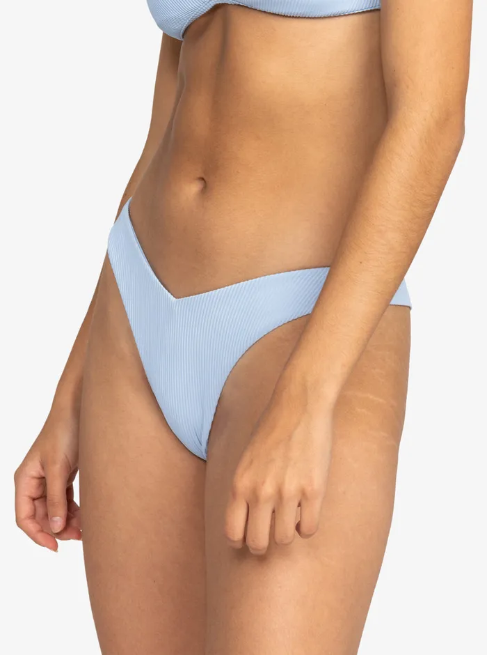 Roxy Bikinis Love Cheeky Bikini Bottoms Bel Air Blue 8211 Womens