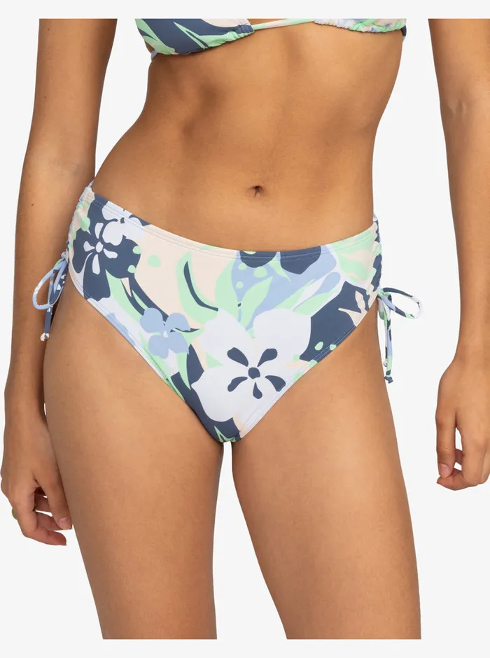 Roxy Bikinis Printed Beach Classics Moderate SideTie Bikini Bottoms Vintage Indigo Archive Roxy 8211 Womens Roxy Bikinis Printed Beach Classics Moderate SideTie Bikini Bottoms Vintage Indigo Archive Roxy 8211 Womens