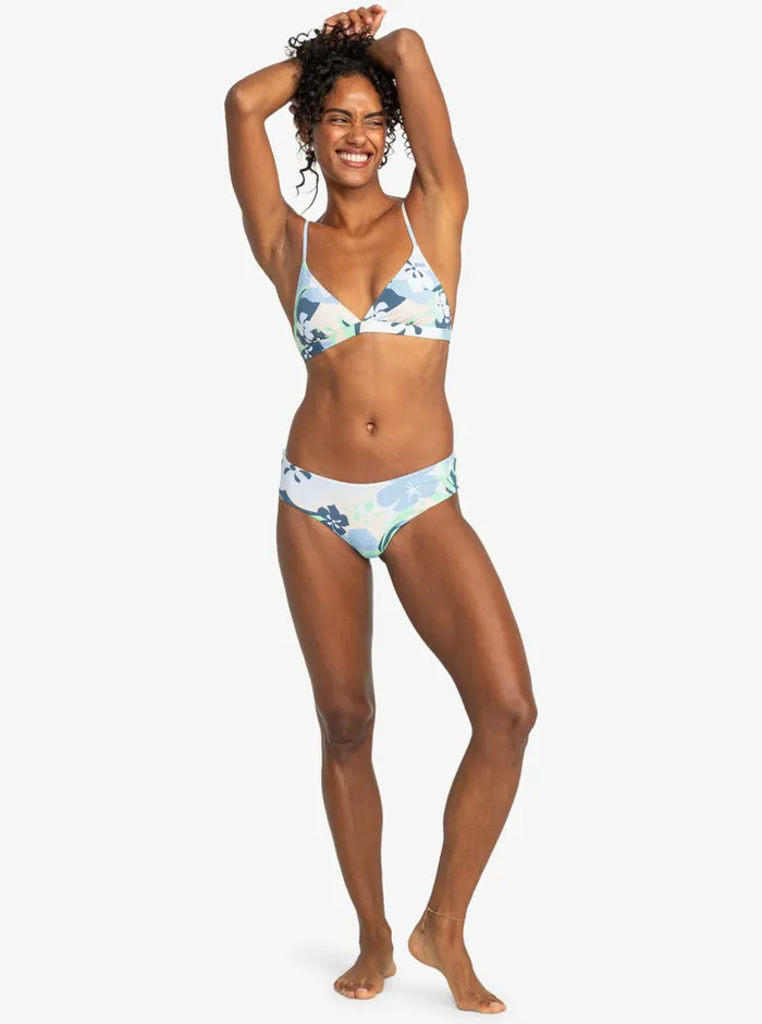 Roxy Bikinis Printed Beach Classics VShape Cheeky Bikini Bottoms Vintage Indigo Archive Roxy 8211 Womens Roxy Bikinis Printed Beach Classics VShape Cheeky Bikini Bottoms Vintage Indigo Archive Roxy 8211 Womens