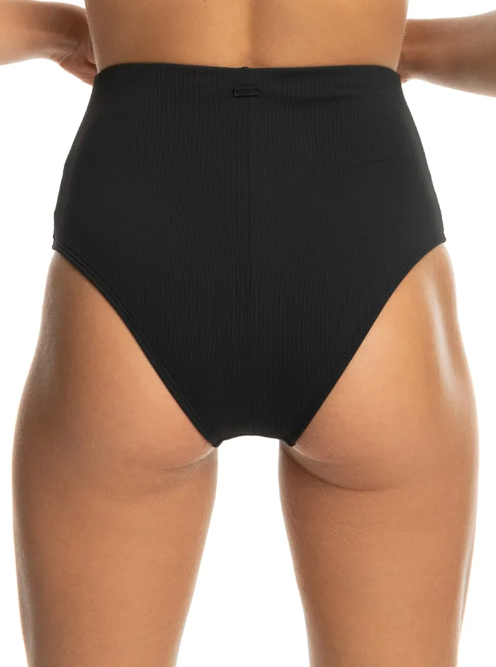 Roxy Bikinis Pro The Up Surge Bikini Bottoms Anthracite 8211 Womens