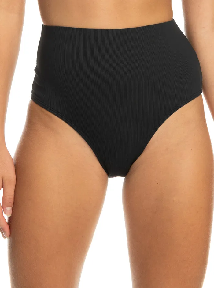 Roxy Bikinis Pro The Up Surge Bikini Bottoms Anthracite 8211 Womens