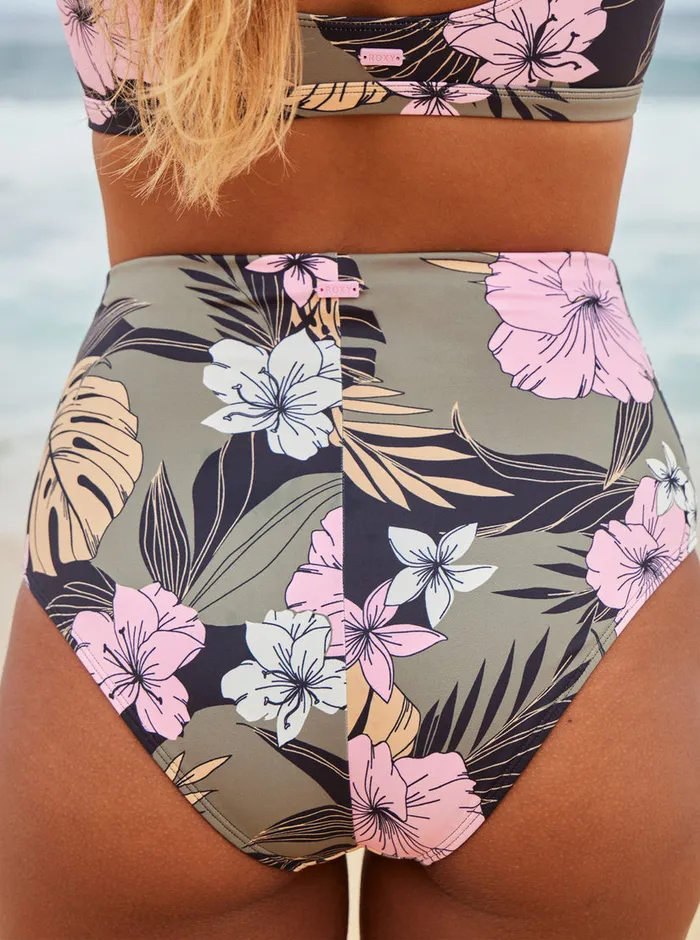 Roxy Bikinis Pro The Up Surge Bikini Bottoms Anthracite Classic Pro Surf 8211 Womens