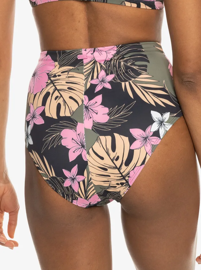 Roxy Bikinis Pro The Up Surge Bikini Bottoms Anthracite Classic Pro Surf 8211 Womens
