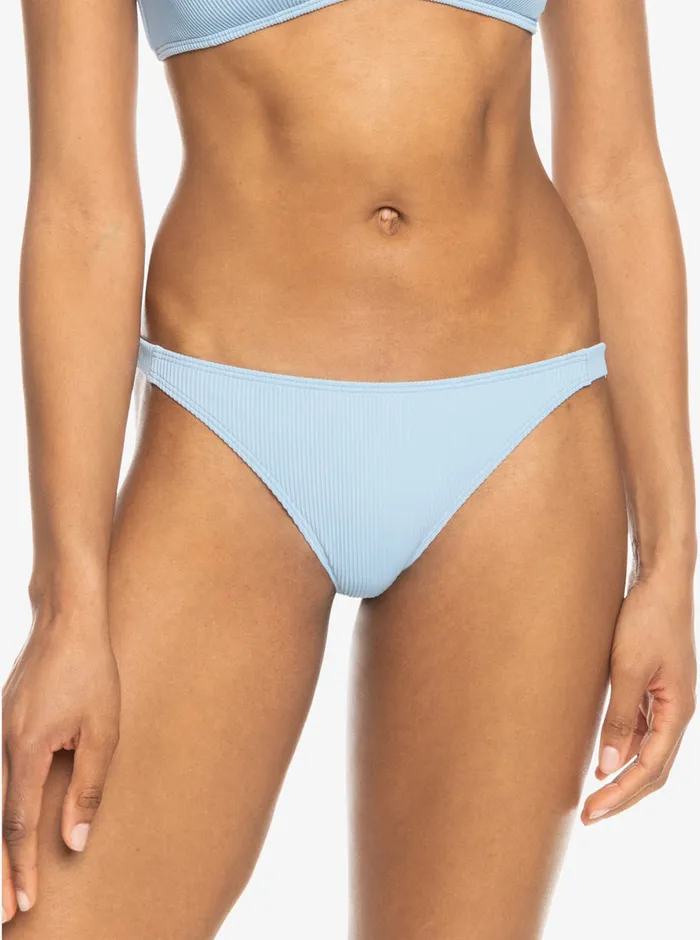 Roxy Bikinis Rib Love The Goofy Bikini Bottoms Bel Air Blue 8211 Womens