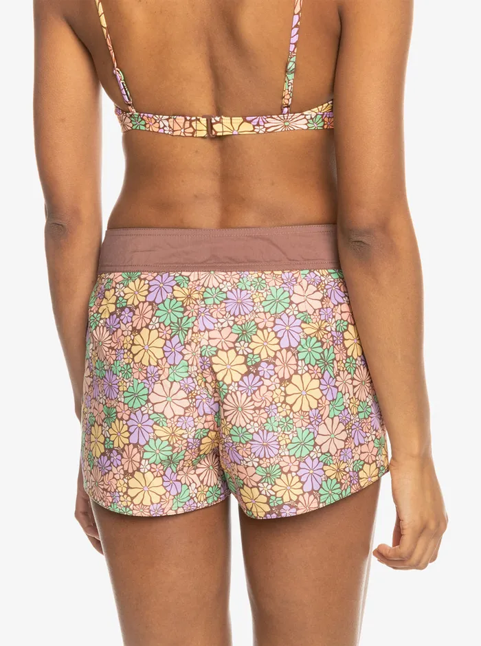 Roxy Boardshorts New Fashion 2034 Boardshorts Root Beer All About Sol Mini 8211 Womens