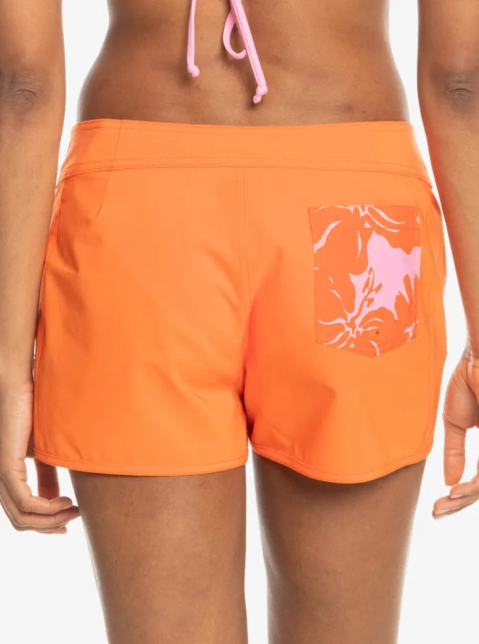 Roxy Boardshorts SurfKindKate 2034 Boardshorts Pink Frosting My Kind Of Hibis 8211 Womens