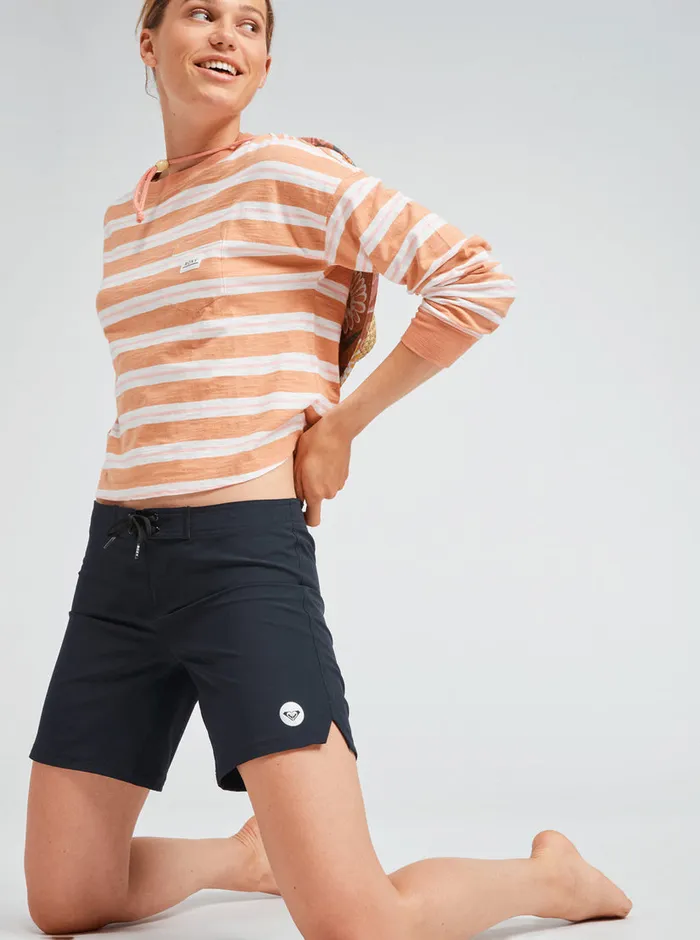 Roxy Boardshorts To Dye 7034 Boardshorts Anthracite 8211 Womens