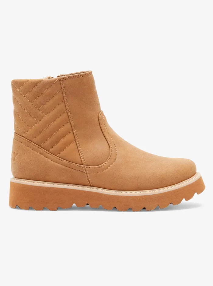 Roxy Boots Jovie Fur Winter Boots Tan 8211 Womens