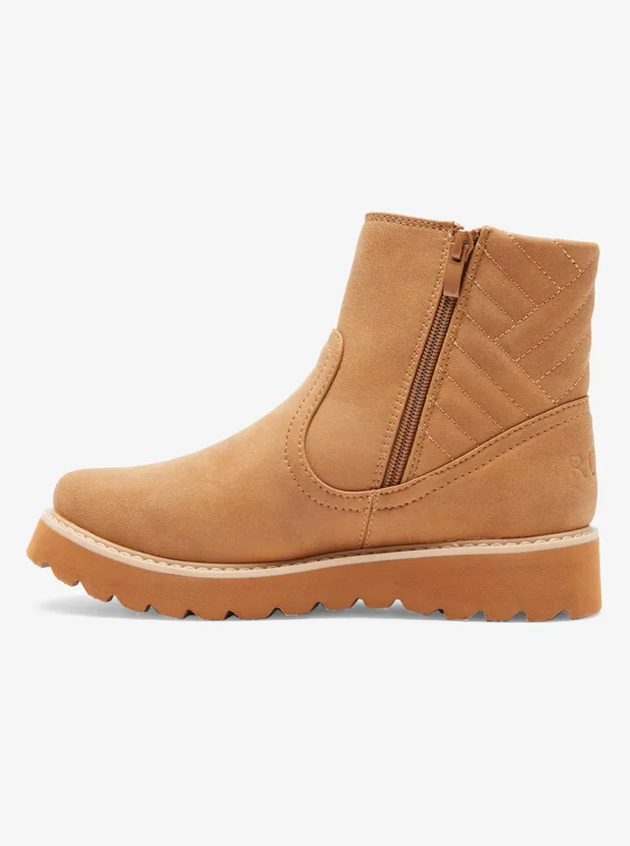 Roxy Boots Jovie Fur Winter Boots Tan 8211 Womens