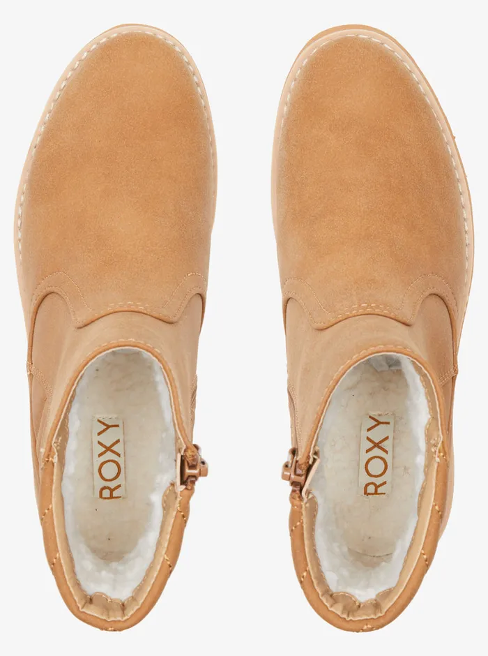 Roxy Boots Jovie Fur Winter Boots Tan 8211 Womens