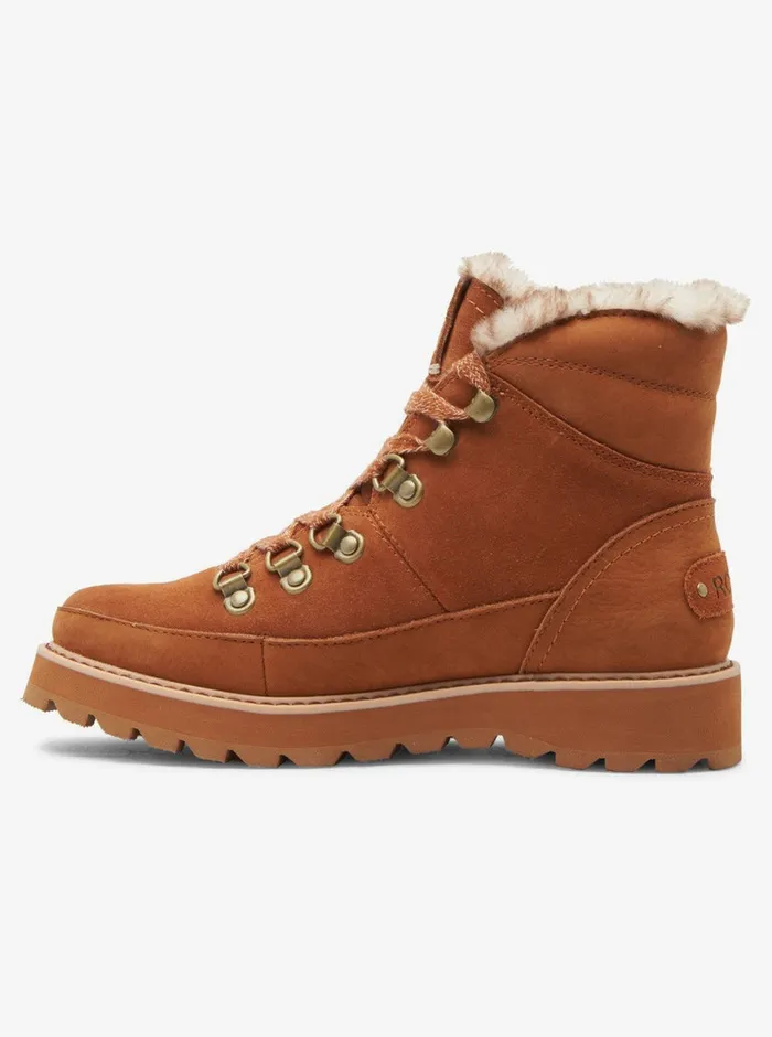 Roxy Boots Sadie LaceUp Boots Chestnut Brown 8211 Womens