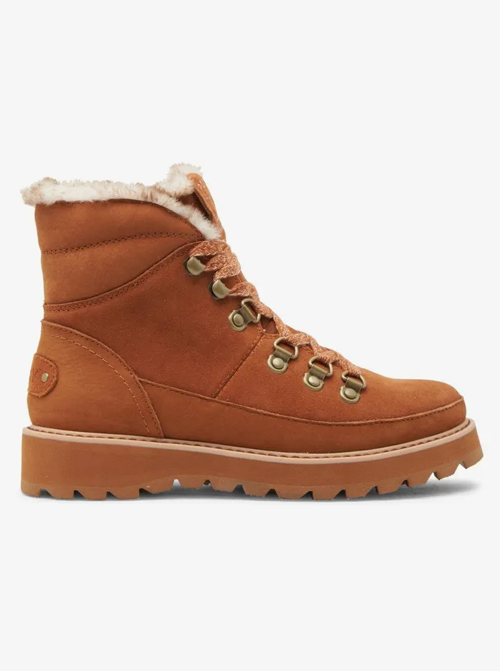 Roxy Boots Sadie LaceUp Boots Chestnut Brown 8211 Womens