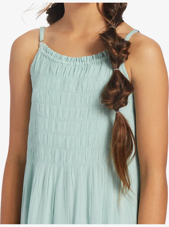 Roxy Dresses and Rompers 416 Look At Me Now Strappy Dress Blue Surf 8211 Girls