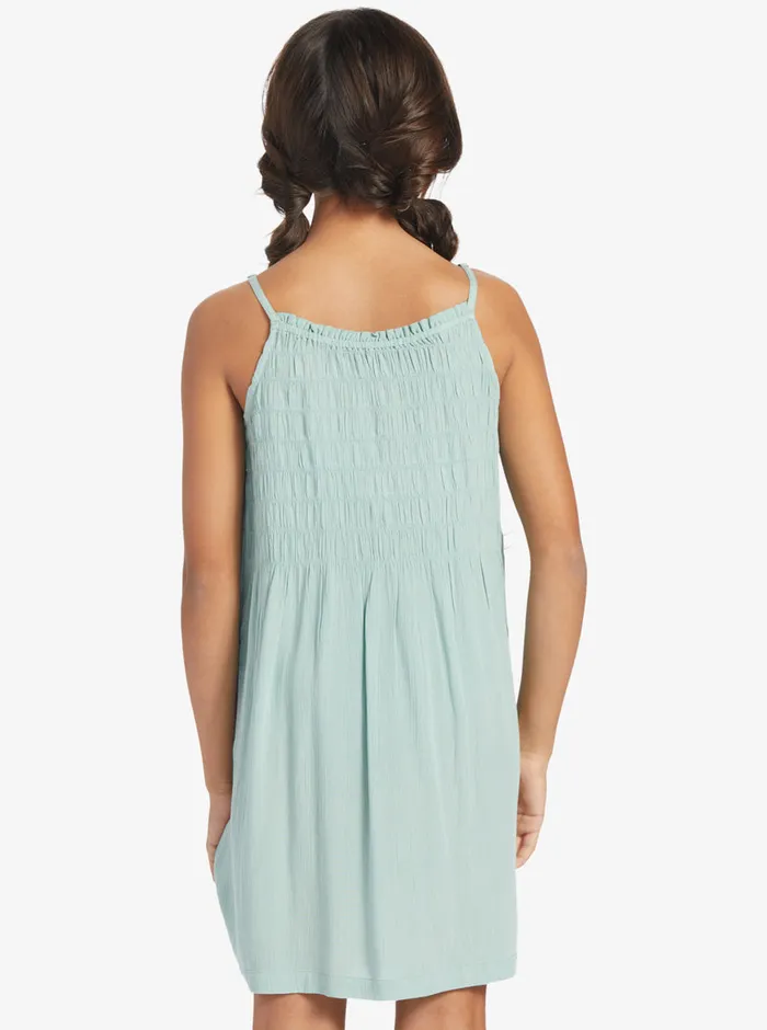 Roxy Dresses and Rompers 416 Look At Me Now Strappy Dress Blue Surf 8211 Girls