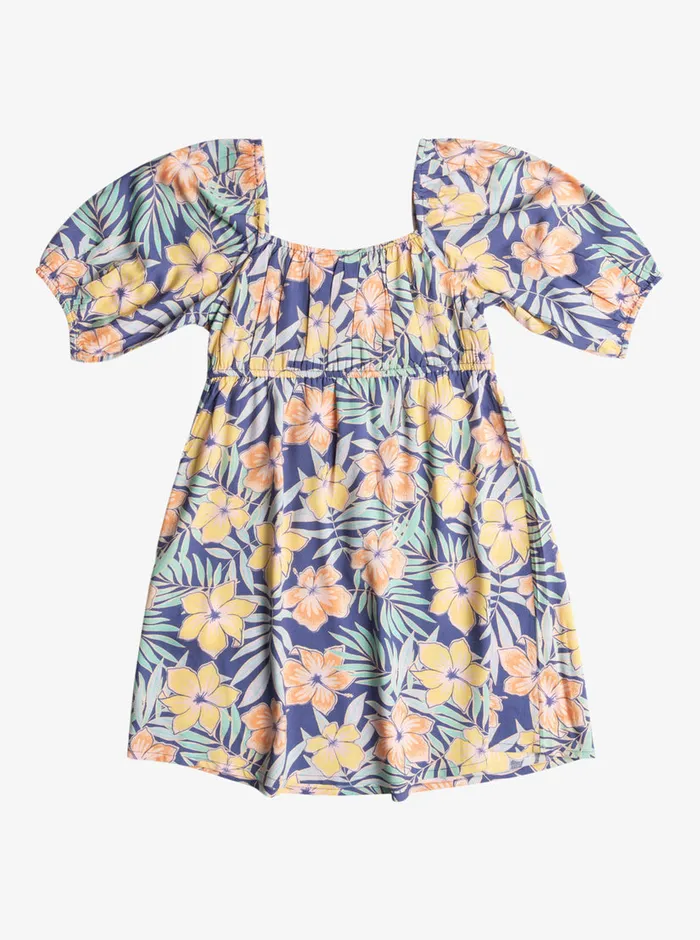 Roxy Dresses and Rompers 416 Running Nights Dress Marlin Funky Palm 8211 Girls