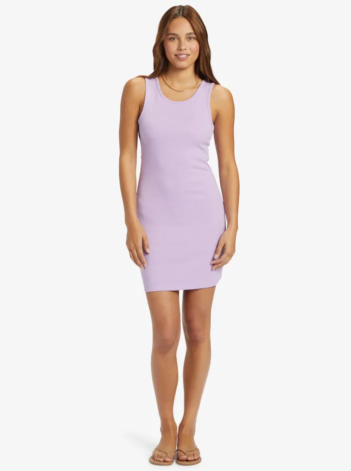 Roxy Dresses Good Keepsake Strappy Midi Dress Crocus Petal 8211 Womens