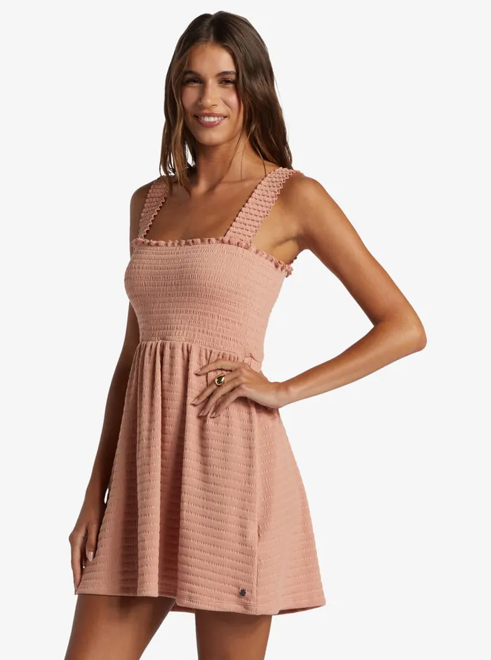 Roxy Dresses Hanging 10 OffTheShoulder Dress Cafe Creme 8211 Womens