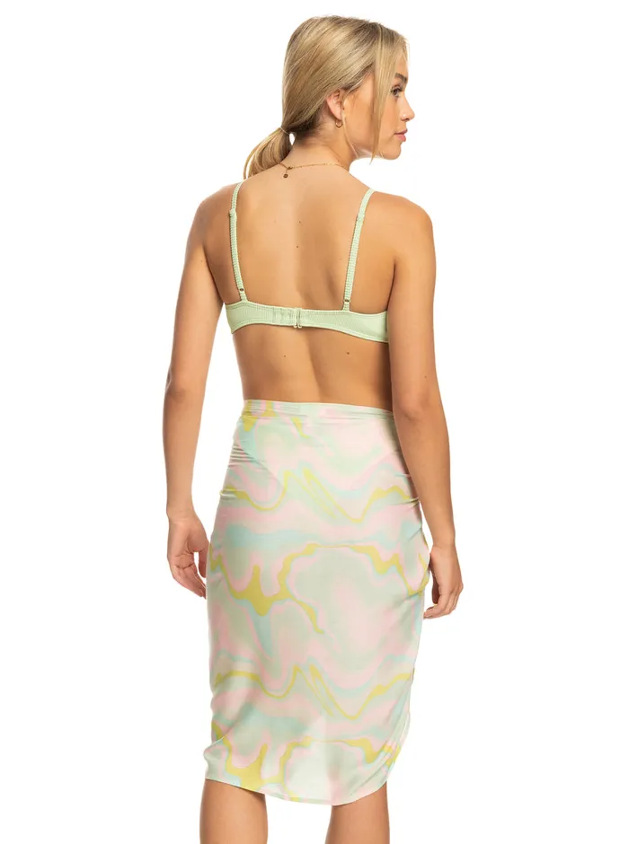 Roxy Dresses New Beach Day MultiWear Sarong Ambroisia Swirl 8211 Womens