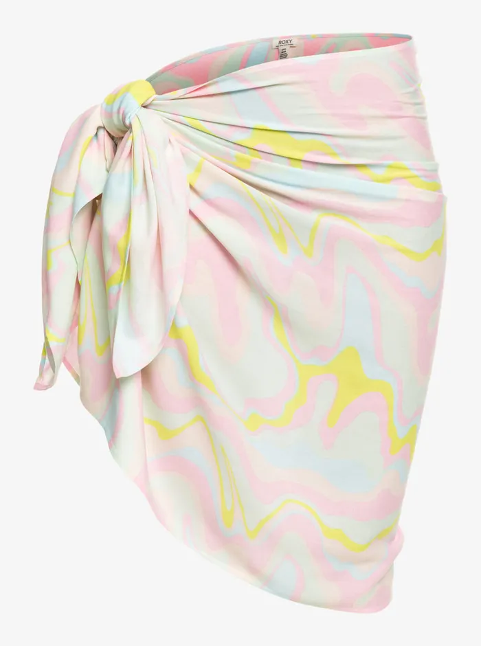 Roxy Dresses New Beach Day MultiWear Sarong Ambroisia Swirl 8211 Womens