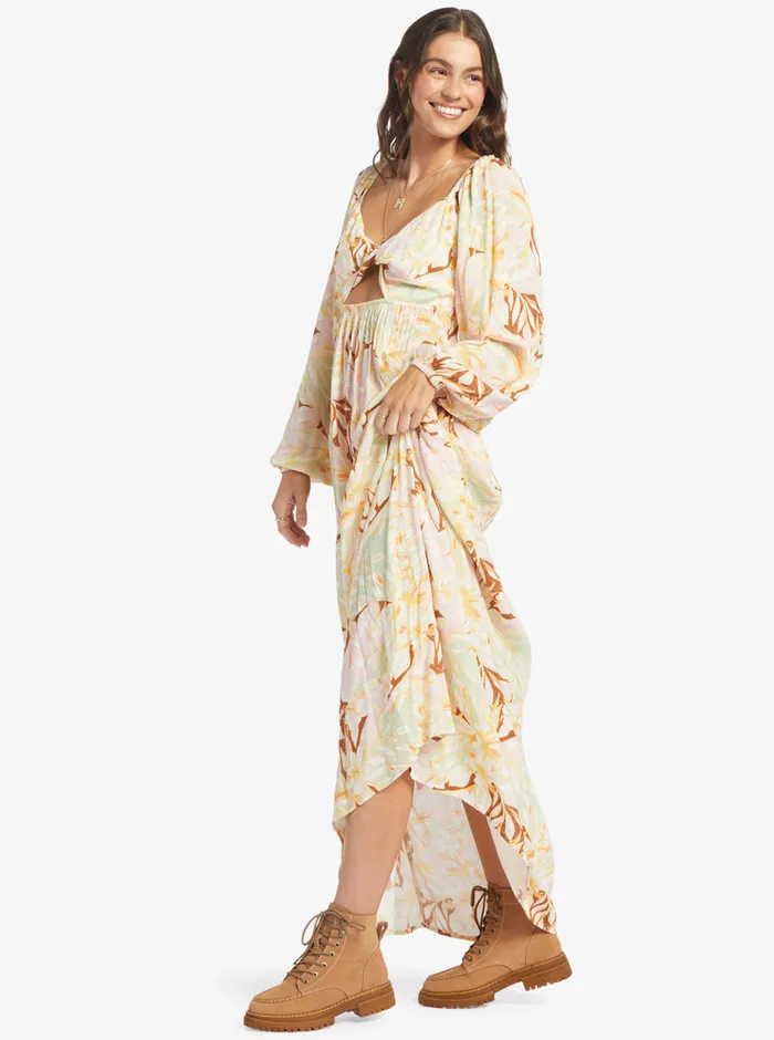 Roxy Dresses On Holiday Maxi Dress Quiet Green Coast 2 Coast 8211 Womens