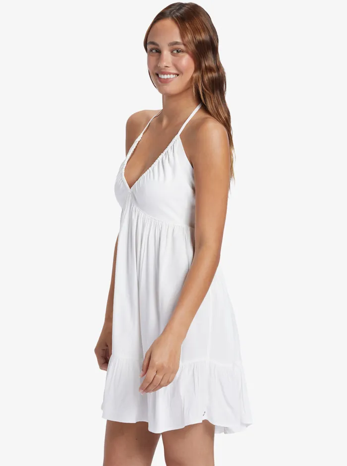 Roxy Dresses Summer Nights Mini MultiWay Dress Snow White 8211 Womens