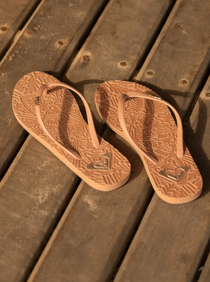 Roxy Flip Flops Antilles Flip Flops Beige 8211 Womens