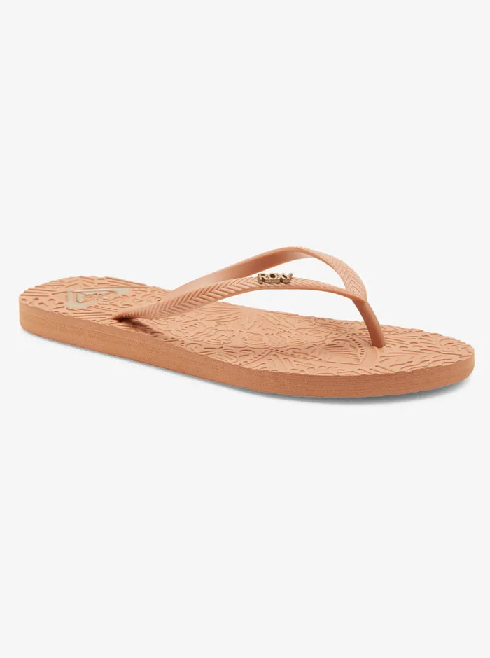 Roxy Flip Flops Antilles Flip Flops Beige 8211 Womens